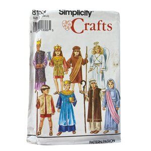 90s Simplicity 8153 Sewing Pattern Size Small-Large Nativity Costumes UNCUT